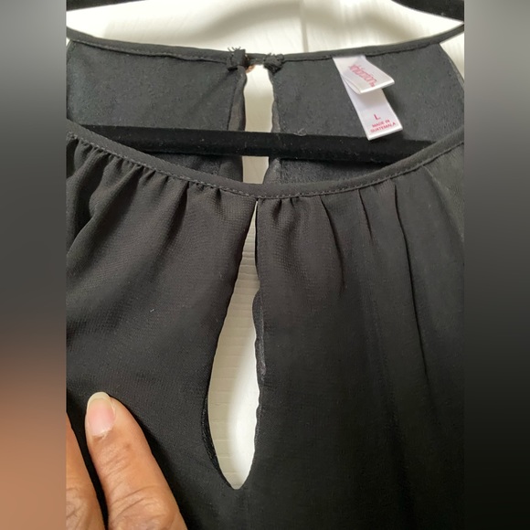 Xhilaration Hi Lo Halter Dress-Size Large With Key hold in front and back - Picture 6 of 12